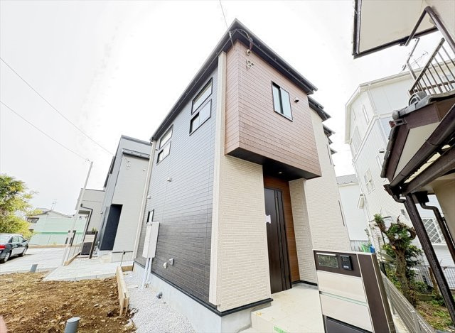 【外観】 | 志木市上宗岡1丁目　新築一戸建住宅　全3棟　(志木本店) | 販売現地(2026年3月撮影)／ファミリーに嬉しい4LDKのゆとりある新築戸建て。