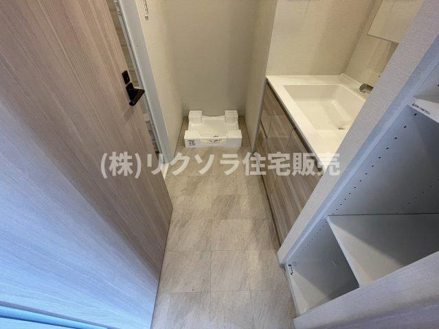 パークホームズLaLa門真の脱衣所|■物件内覧・資金計画相談・住宅ローン相談、リフォーム相談、お問合せ受付中■
※当日・翌日のご内覧、ご相談はお電話でのお問合せがスムーズです！