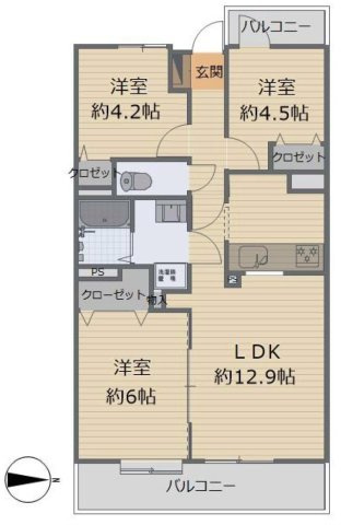 青梅市新町９丁目の中古マンション