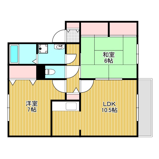 エイトハウス上野台の間取り
