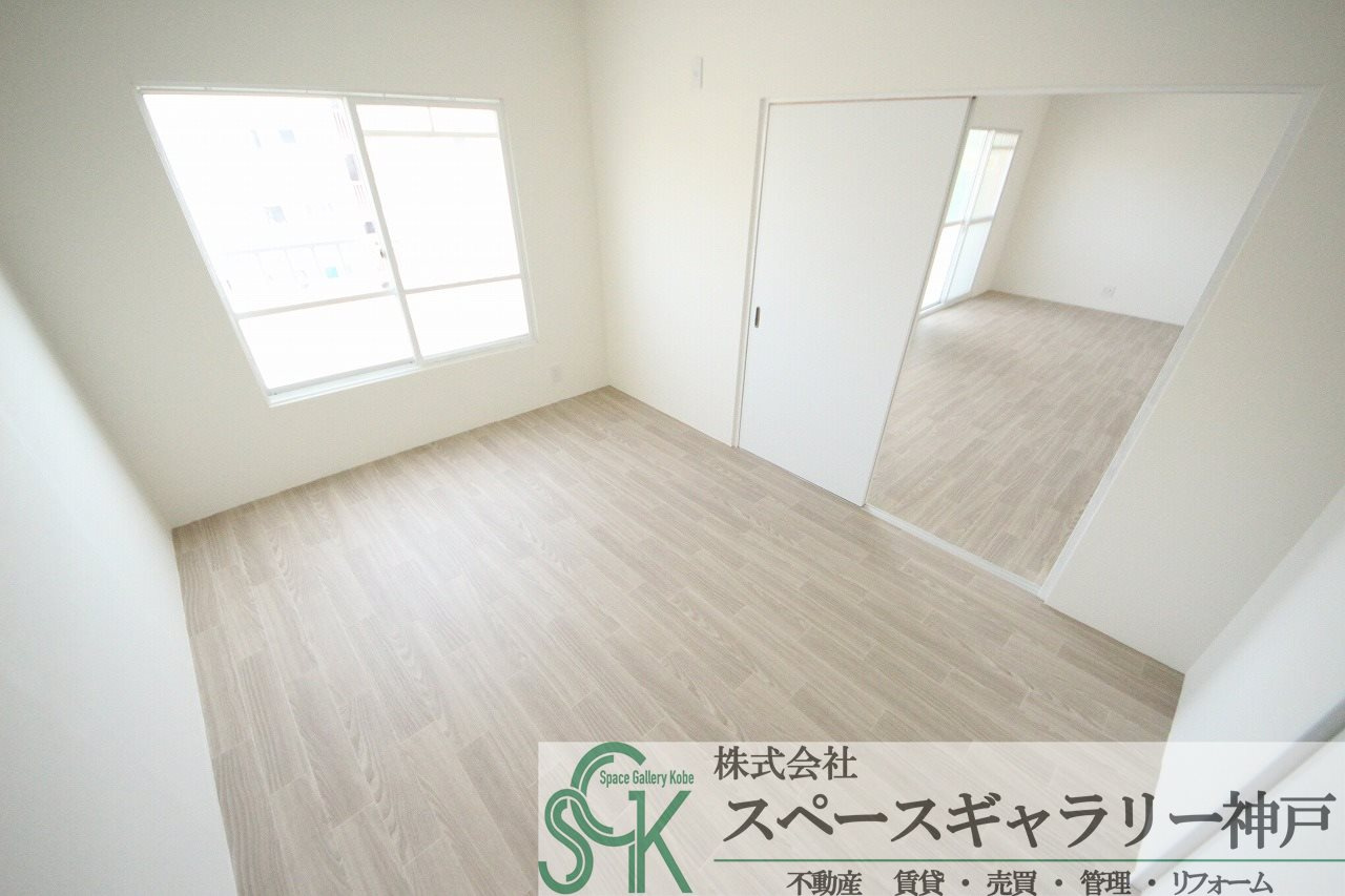 東垂水住宅6号棟の寝室