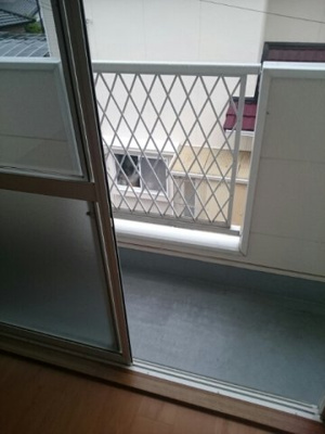 【バルコニー】 | シャルマンハイムⅠ | 開放的で明るい空間を演出してくれるバルコニーです