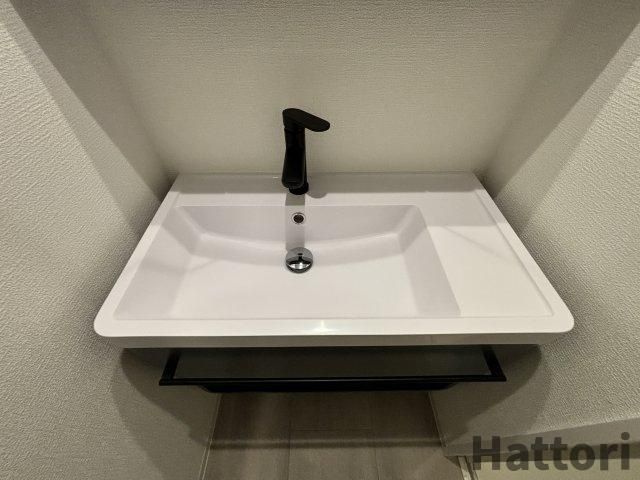 セレニテ新大阪グランデ　ミリューの洗面所