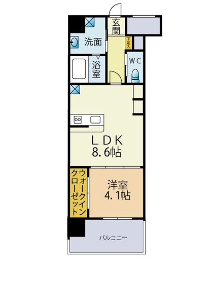 【間取り】 | ブレス唐人町駅前 | 現況優先。