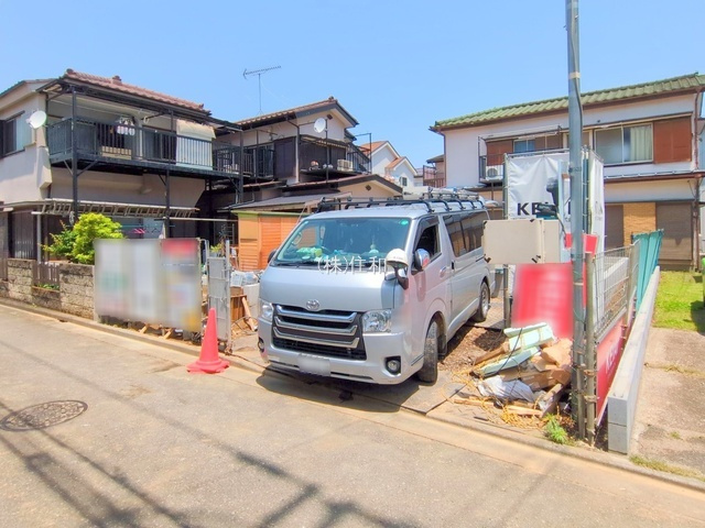 【新築分譲住宅】川越市南田島1期の前面道路含む現地写真