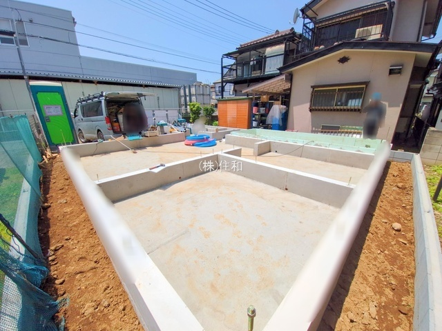 【新築分譲住宅】川越市南田島1期の前面道路含む現地写真