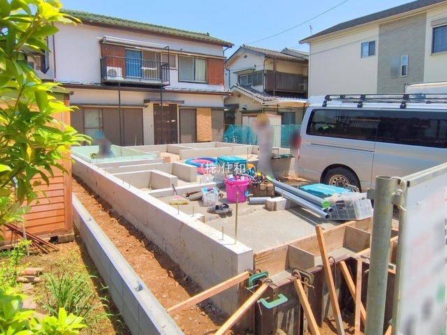 【新築分譲住宅】川越市南田島1期の前面道路含む現地写真
