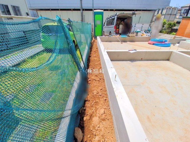 【新築分譲住宅】川越市南田島1期の前面道路含む現地写真