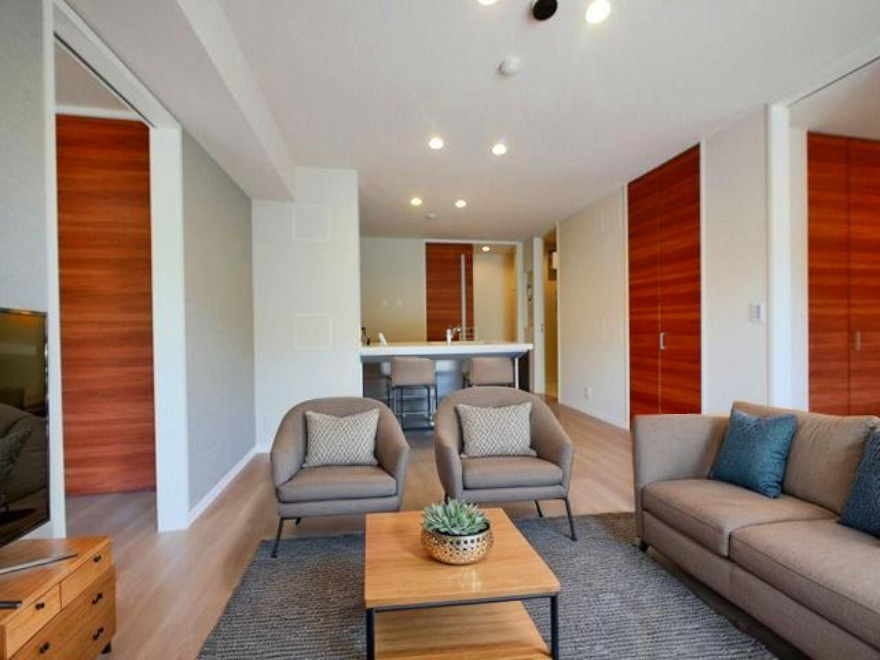 エクセレント　新大宮の居間・リビング|CGで家具等を配置したもので家具等は含まれません