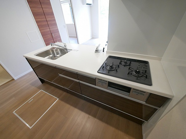 エクセレント　新大宮のキッチン|コンパクトなキッチンで掃除もラクラク