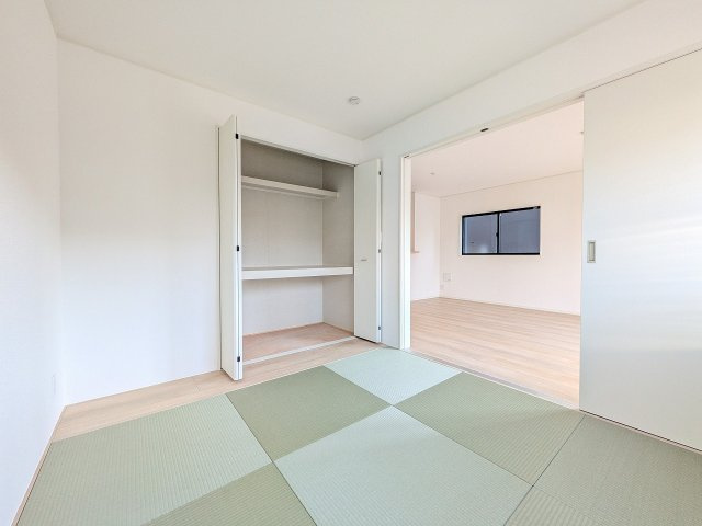 八王子市　川口町　新築一戸建て　８６期の和室|～リビングに隣接している5.2帖の和室です～