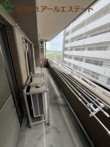朝日プラザ佃町　　山陽電鉄「手柄駅」徒歩13分のバルコニー