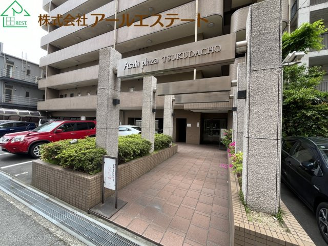 朝日プラザ佃町　　山陽電鉄「手柄駅」徒歩13分のエントランス