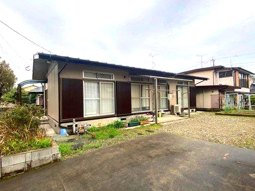 明和1丁目　中古戸建ての外観|駐車4台可以上可。
