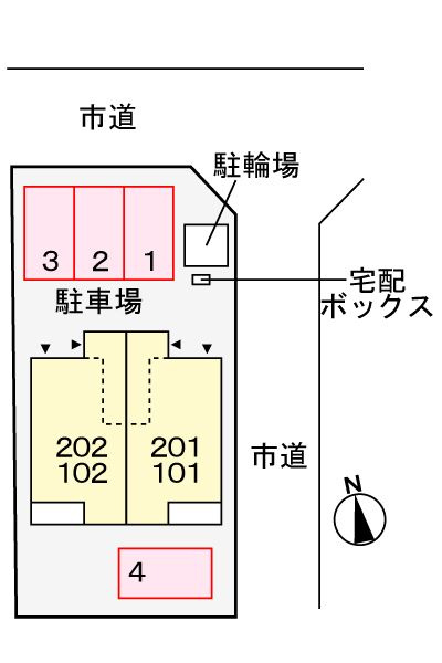 フェリーチェ　　刈谷市の賃貸ならクラスホーム刈谷店の駐車場