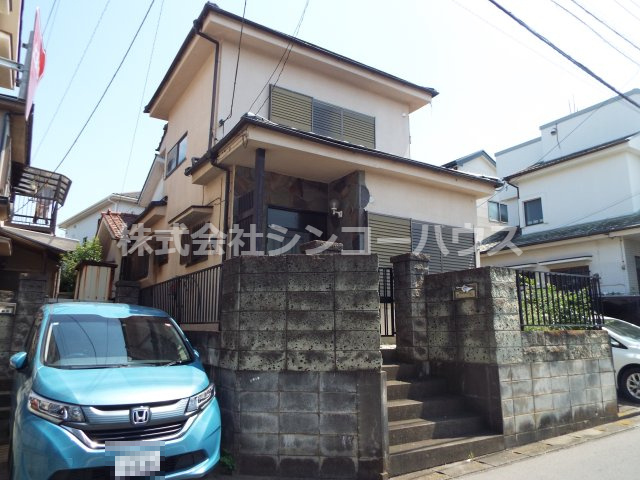 【外観】 | 川越市かし野台　住宅用地 | 道路面と敷地の地盤面に高低差があります。