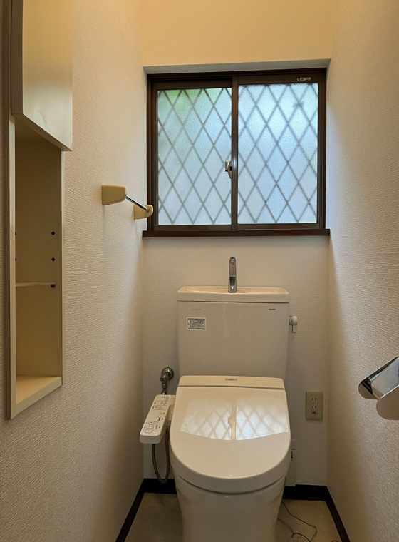 長崎戸建のトイレ