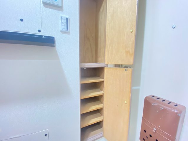 高槻市芥川町２丁目の賃貸マンションの収納