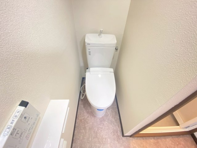 高槻市芥川町２丁目の賃貸マンションのトイレ