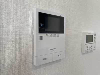 【セキュリティ】 | 【新築分譲住宅】 山形市長苗代　全2棟 | モニター付きインターホン搭載です♪