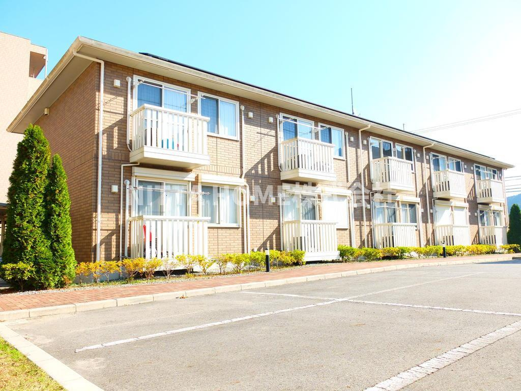 コンフォール・ヴィラ　Ｃ棟の外観|軽量鉄骨造2階建てのアパートです◇