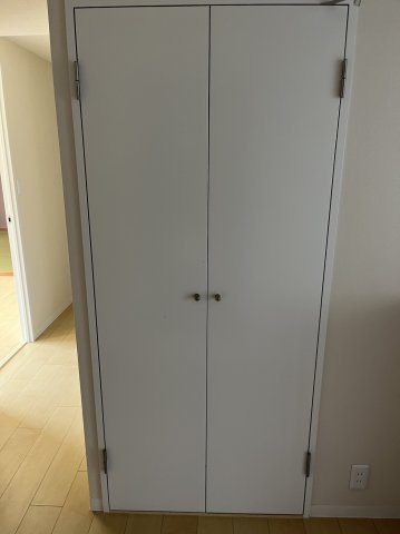 岸和田市北町の賃貸マンションの収納|専用の収納スペースです