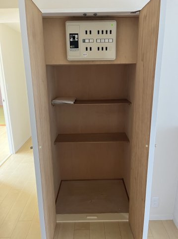 岸和田市北町の賃貸マンションの収納|収納のためのスペースです