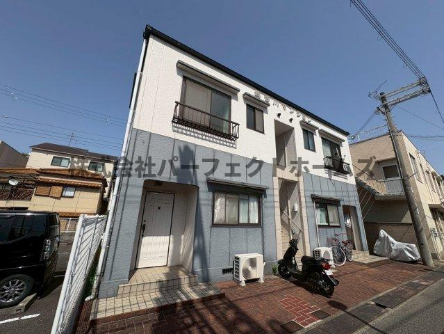 星ヶ丘駅前マンションの外観|外はこのようになっています