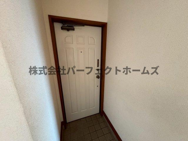 星ヶ丘駅前マンションの玄関|玄関です