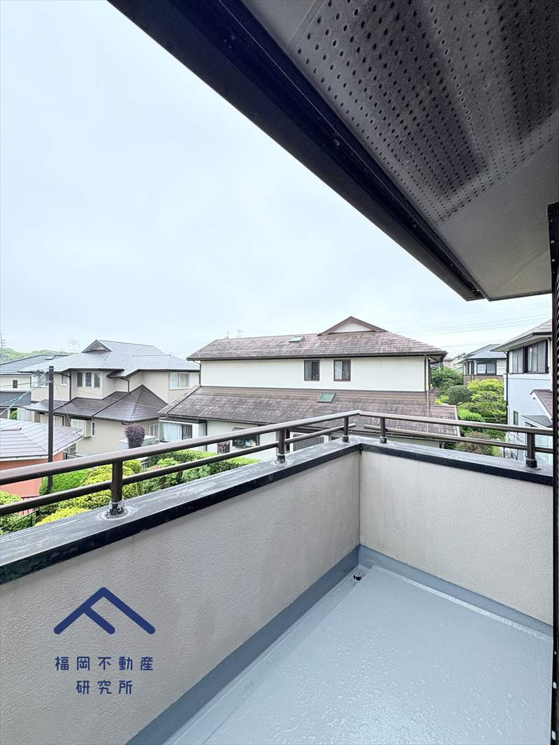 筑紫野市美しが丘南４丁目　戸建てのバルコニー