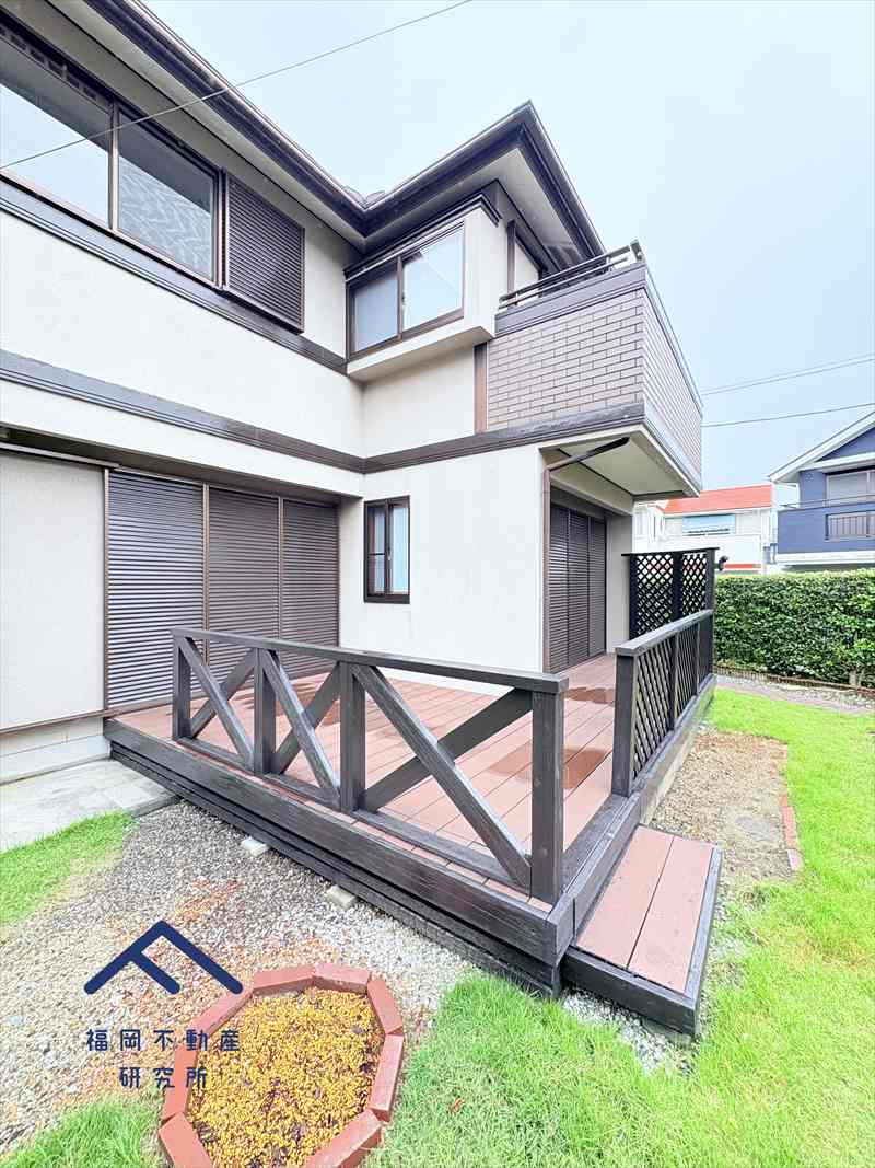 筑紫野市美しが丘南４丁目　戸建ての庭