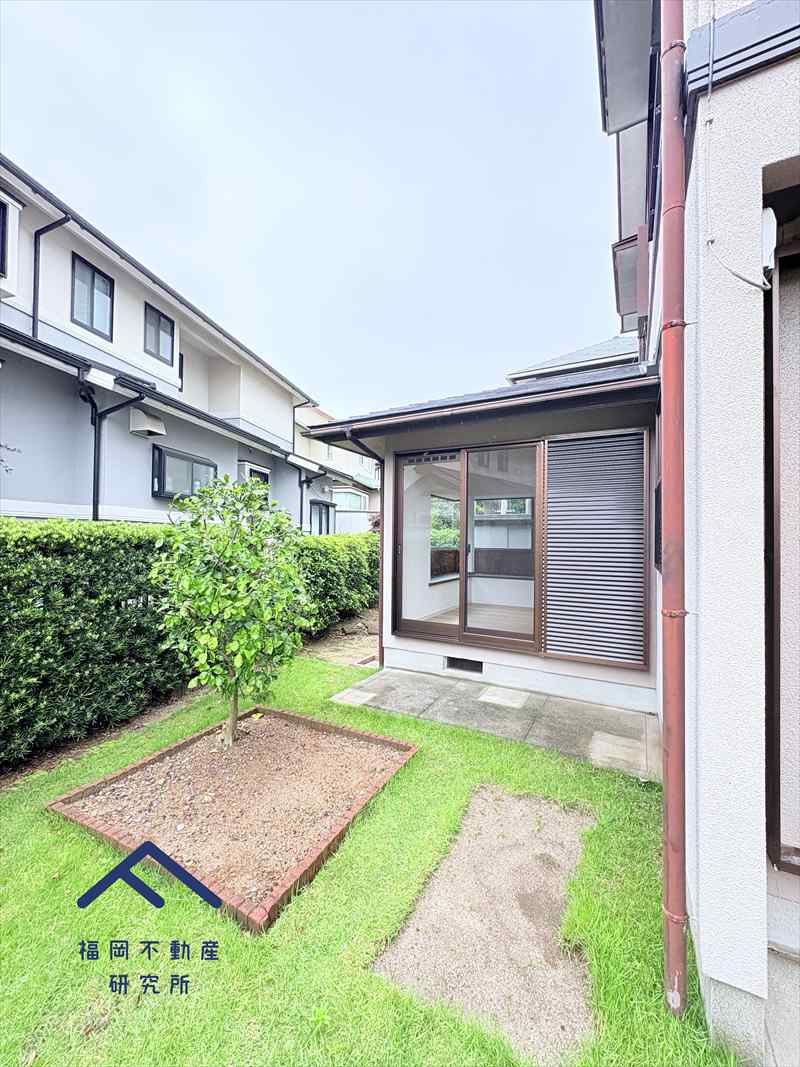 筑紫野市美しが丘南４丁目　戸建ての庭