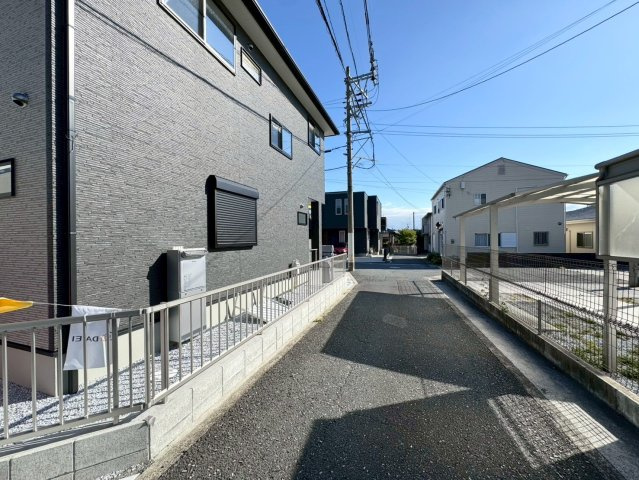 SUN COURTーサンコート－小倉南区中吉田3丁目【小倉南区　新築戸建て】の前面道路含む現地写真|現地撮影　2025,10,23【小倉南区　新築戸建て】