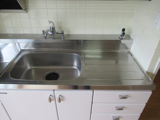 上高丸２ＤＫ健康寿命サポート住宅のキッチン|お料理しやすいキッチンです