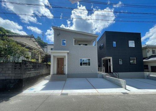 下伊敷3丁目　モデルハウス分譲の外観|さつま団地内の一画。ぜひ一度ご覧ください。