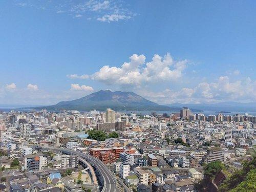 紫原1丁目　中古戸建ての展望|桜島眺望可。