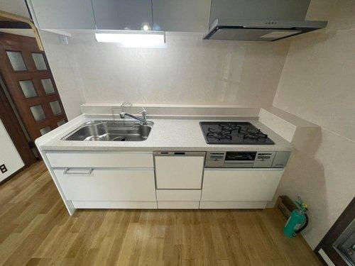 トーカンマンション新上橋第10のキッチン|家事ははかどるキッチンです。