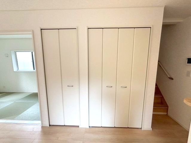 玉里町　新築戸建て②の収納|嬉しいリビング収納♪