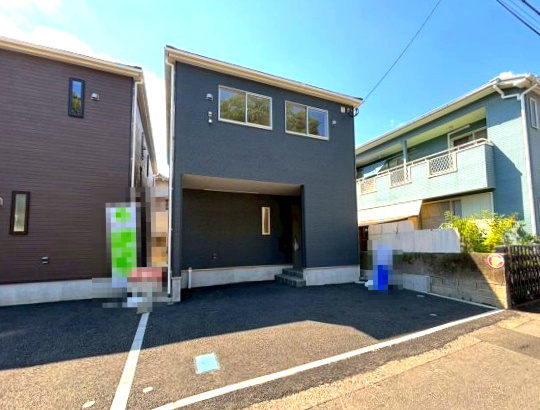 玉里町　新築戸建て①の外観|即内見できます。お気軽にお問合せください。