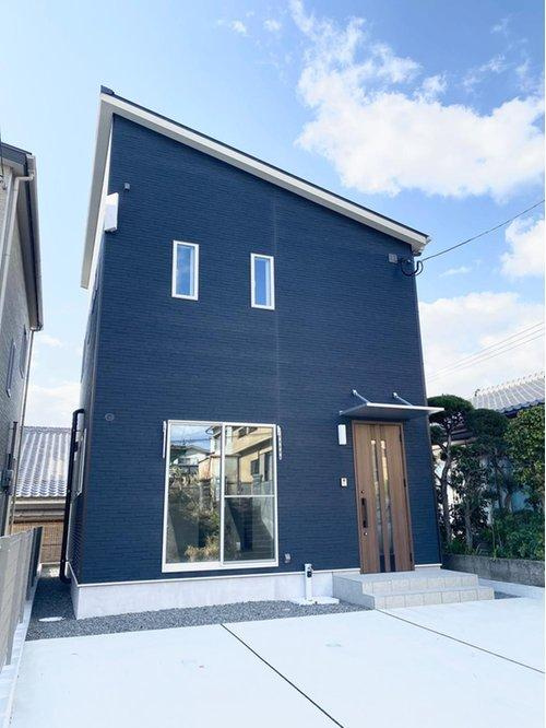 西伊敷1丁目　モデルハウス分譲の外観|スタイリッシュな外観がおしゃれな3LDK！