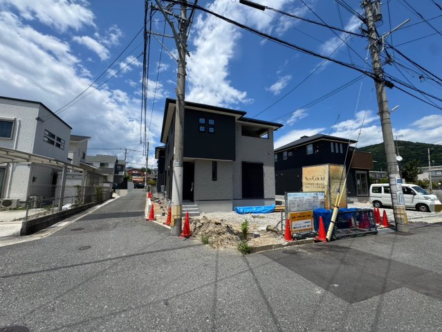 SUN COURTーサンコート－小倉南区中吉田3丁目【小倉南区　新築戸建て】の外観|現地撮影　2025,7,15　SUN COURTーサンコート－小倉南区中吉田3丁目【小倉南区　新築戸建て】