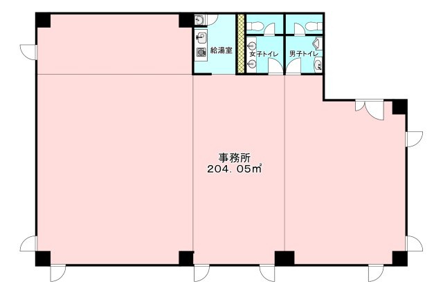太田コアビルの間取り