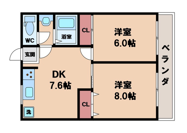 【間取り】 | オークハイツ