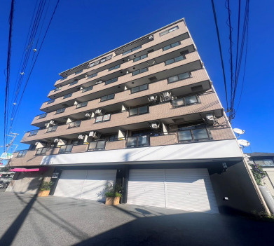 松原市別所2丁目　単身用とファミリー用混合マンションの外観