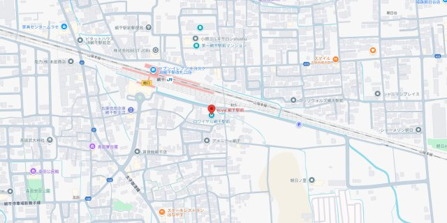 ロワイヤル網干駅前　JR「網干駅」徒歩2分の地図