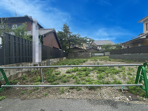 上賀茂藤ノ木町 ①土地の外観