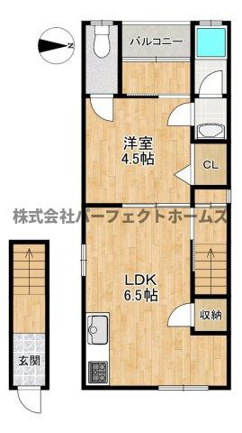 ハイツ田宮の間取り