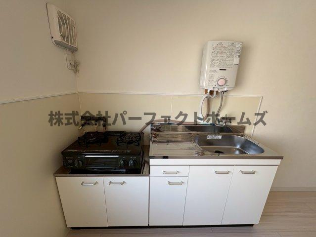 ハイツ田宮のキッチン|お料理しやすいキッチンです