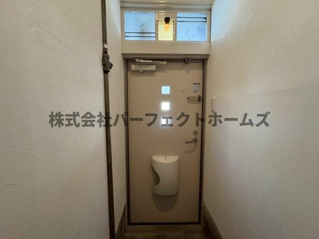 ハイツ田宮の玄関|きれいな玄関です