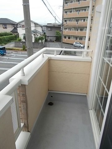 ヴィラ　スクエアＤのバルコニー|落ち着いた時間を過ごせるバルコニーです